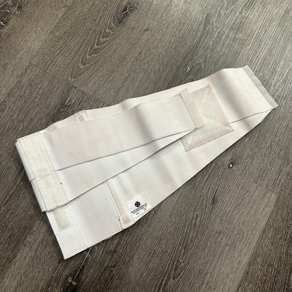 Back support band size large